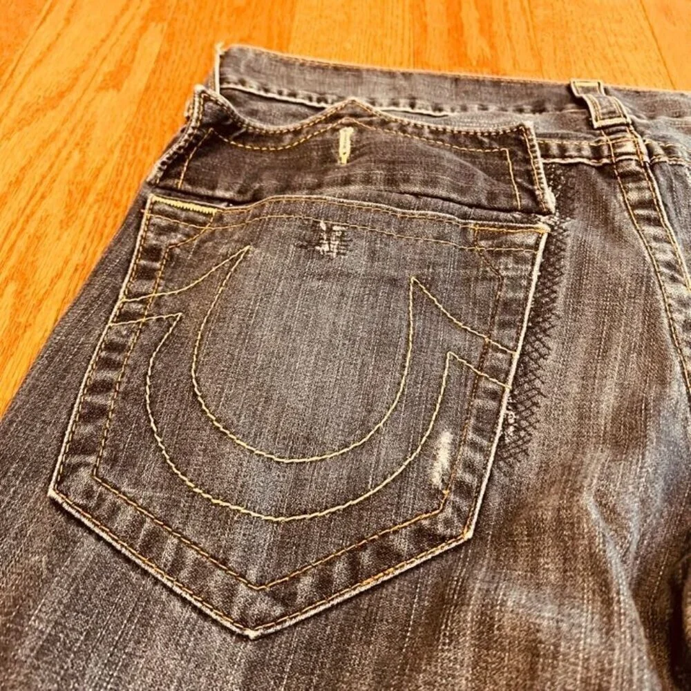 True Religion Slim Jeans Waist 33 Length 30 RN 112790